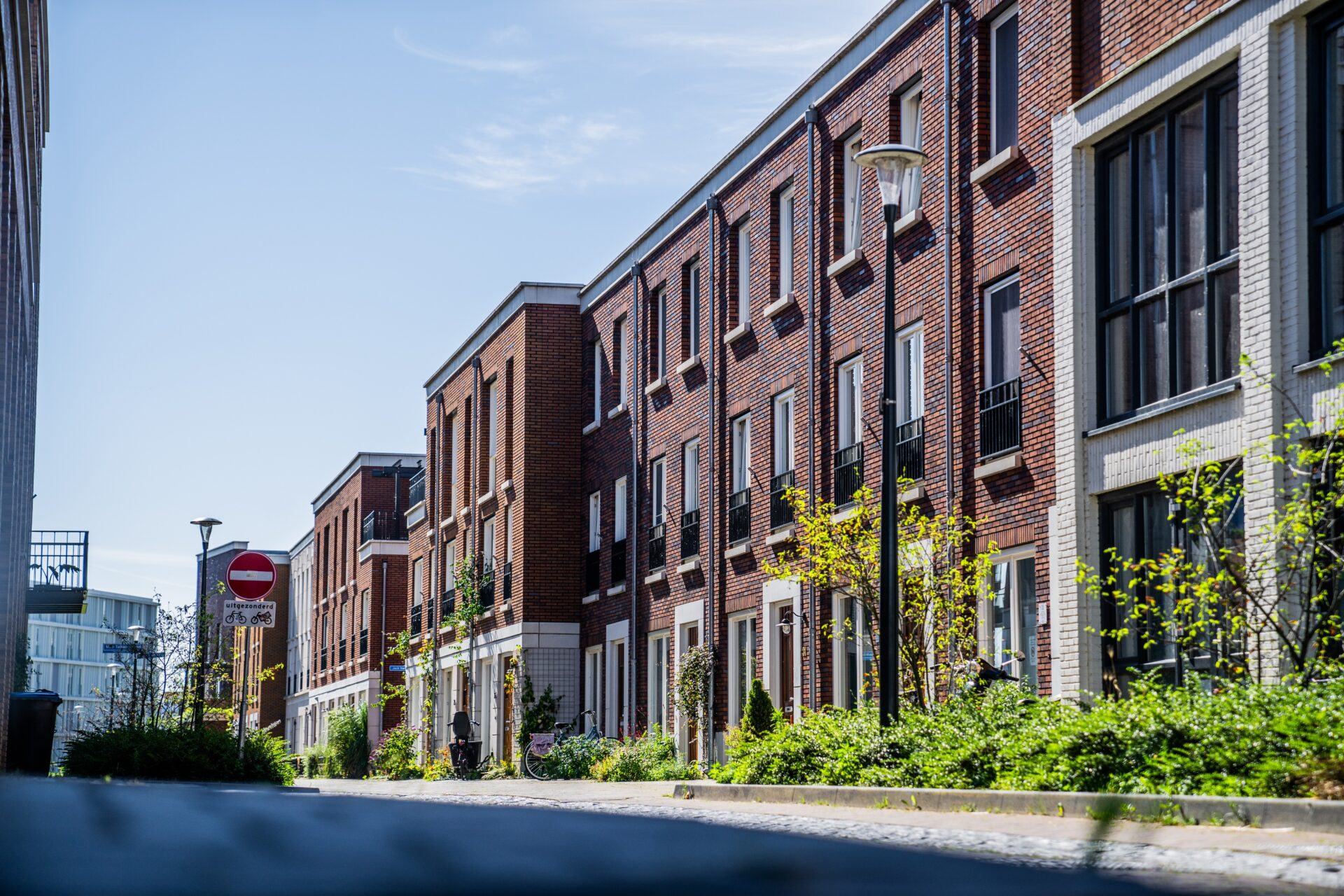 foto van rijwoningen in Nijmegen