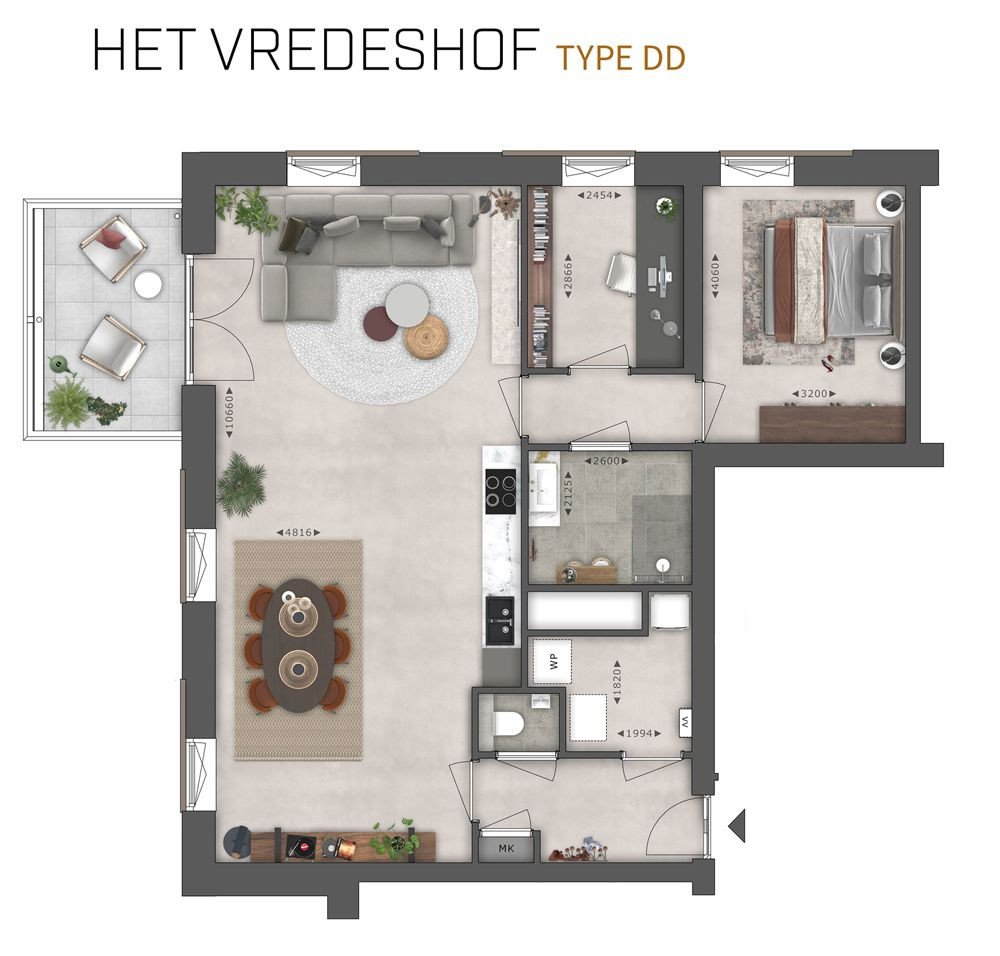 Plattegrond het Vredeshof