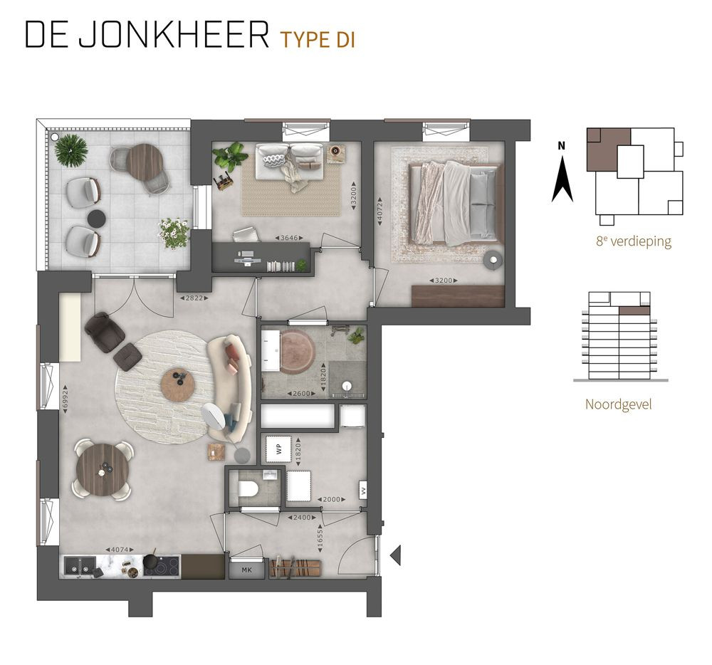 plattegrond de jonkheer